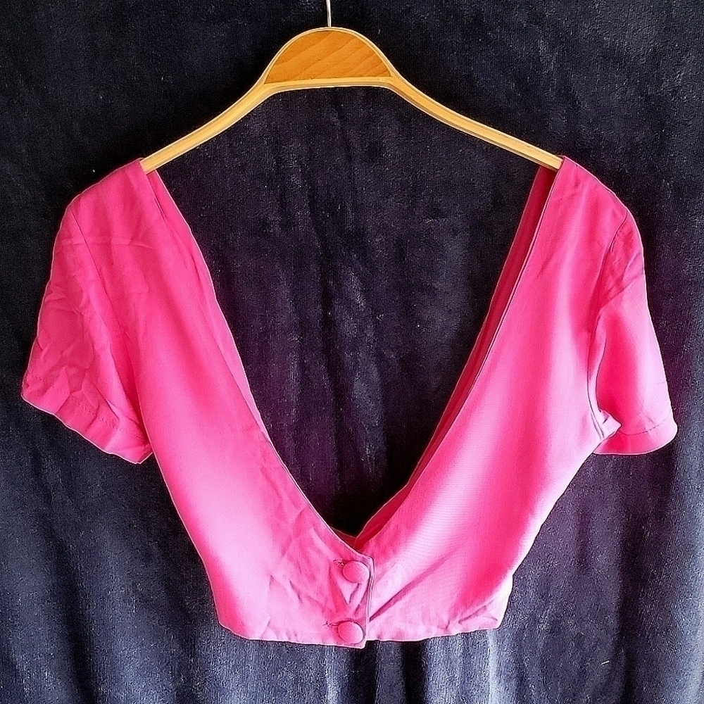 HOT PINK Crop top